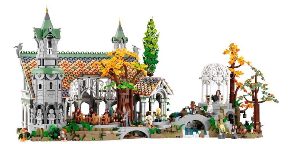 Seturi Lego din cultura pop pe care să le oferiți cadou - The lord of the rings Rivendell